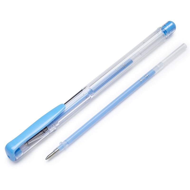 OfficeGoods Gel Pen Refills - 24 Individual Colors - Fits Most Gel Pens - Fast Drying Ink - Perfect for Artists, Adult & Kids Coloring Books, Mandalas, Nature - 2 Pack - Blues - Image 5